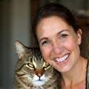 Portrait d’une femme avec chat